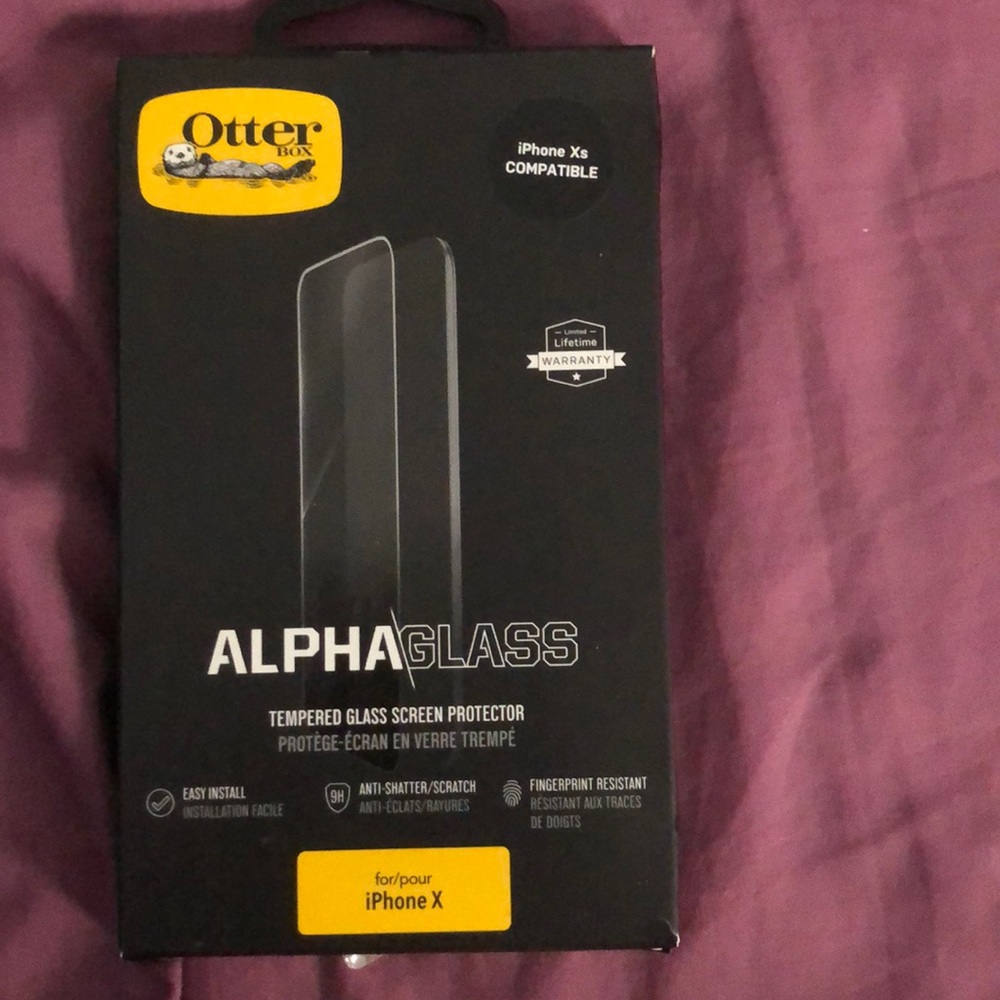 iPhone XS/ X OtterBox Alpha Glass